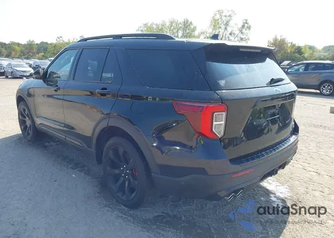 2022 Ford Explorer St из США, поврежденный, VIN 1FM5K8GC4NGA78161